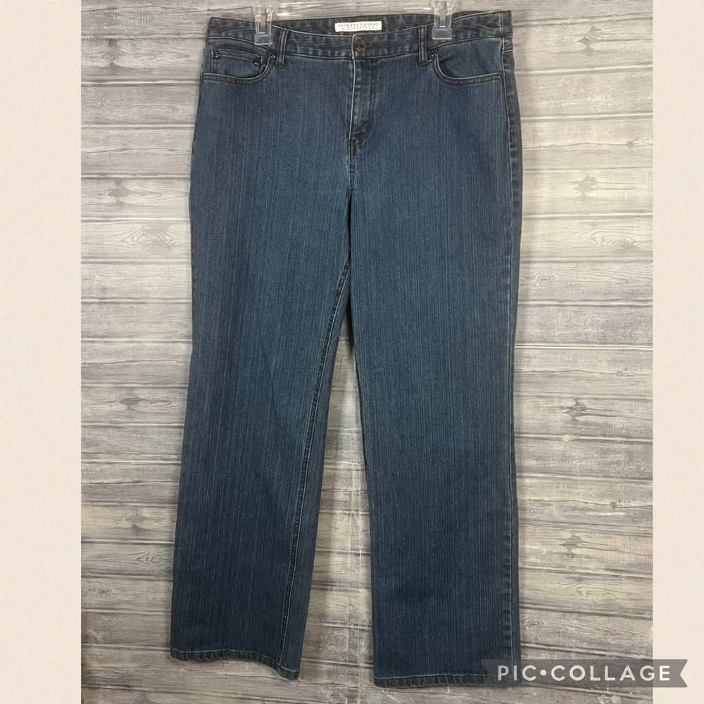 Vintage Geoffrey Beene Sport Jeans Womens 14R (36X31 ) Blue Denim Mom High Rise